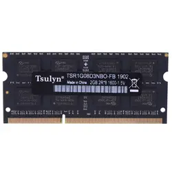 Tsulin DDR3 DDR3L оперативная память so-dimm для ноутбука ОЗУ Тетрадь памяти