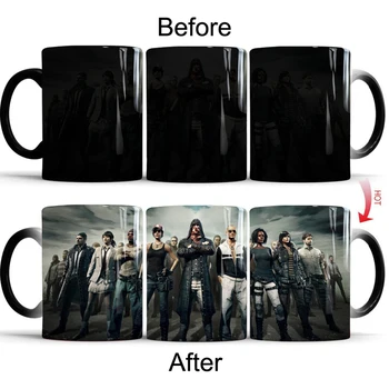 

Playerunknown's Battlegrounds Coffee Mug Funny Magic Mug Tea Cups Gift Ceramic Drinking PUBG