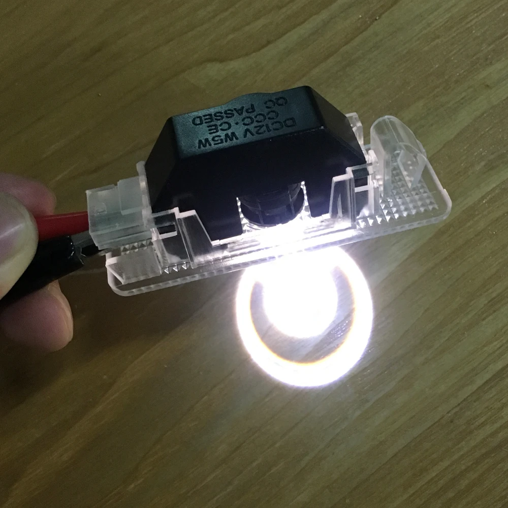 

2PCS Car-styling For BMW E39 Car Door Logo Light Warning Light LED Laser Projector Lamp For BMW LOGO Decorative Lamp