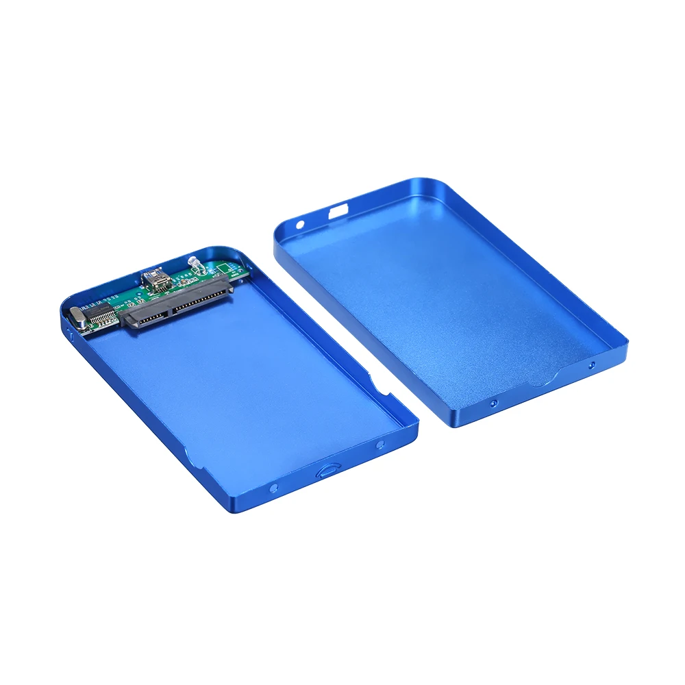 2.5 Inch HDD Case USB2.0 to SATA HDD Converter Adapter External Case 4TB Hard Disk Drive Box External HDD Enclosure