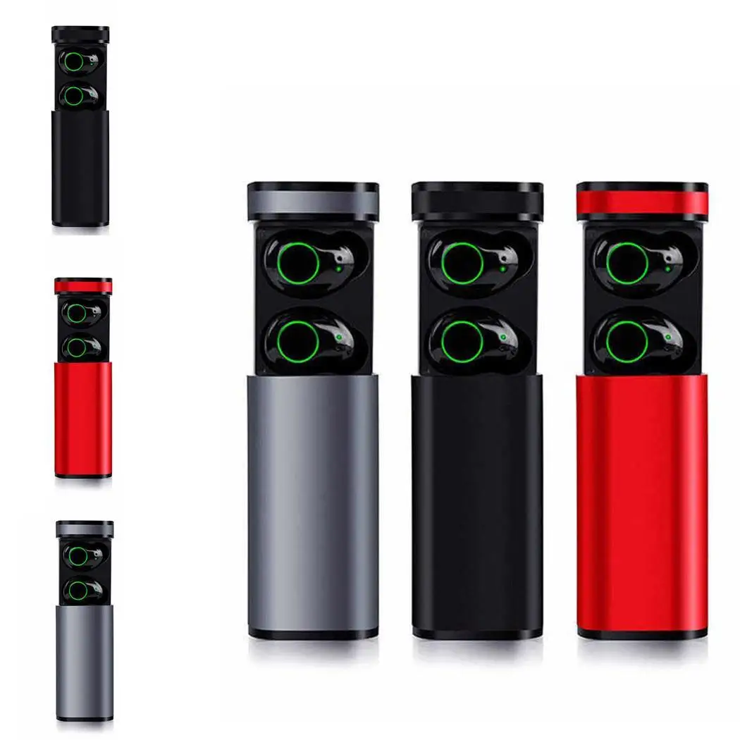 Капсульные беспроводные наушники V5.0 Bluetooth гарнитура с глубокими басами стерео
