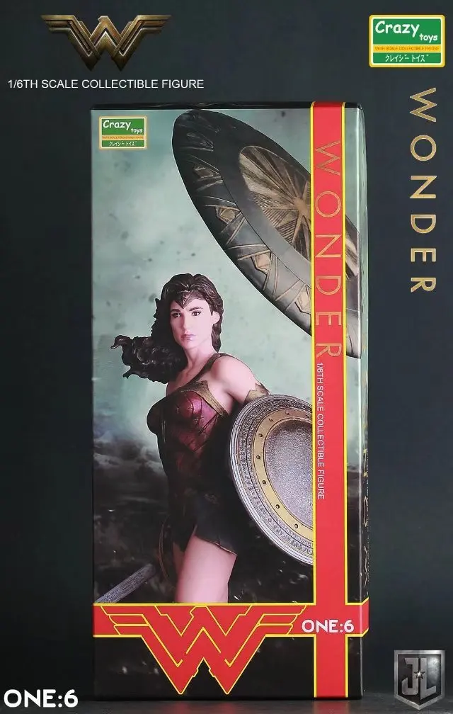 Сумасшедший игрушечные лошадки Marvel Super Hero Wonder Woman фигурку с коробкой в минуту 11