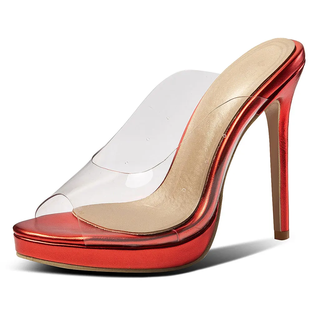Sgesvier/ г.; модная брендовая женская обувь; пикантные женские босоножки на высоком тонком каблуке с открытым носком из прозрачного ПВХ для свадебной вечеринки; G427