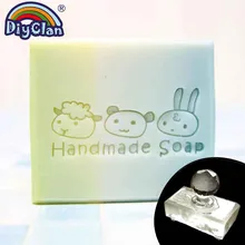 Животные шаблон ручной работы мыло изготовление штамп форма кролик прозрачный Diy Натуральное Стекло Мыло изготовление головы акриловые части на заказ