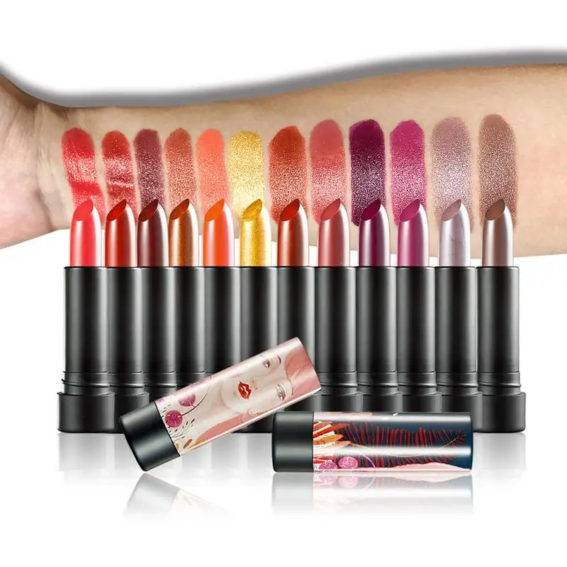 

Lipstick Diamond Shining Ryukin Pearly-luster Velvet Matte Waterproof Long-lasting Moisturizing Lipstick