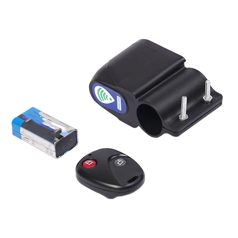 Outdoor Bicycle Rain proof Password Alarm Bicycle Anti theft Device