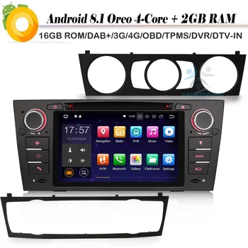 

DAB+Quad Core Android 8.1 Autoradio Car stereo GPS DVD Sat Nav DAB+ Car Multimedia Player for BMW E90 E91 E92 E93 WIFI Canbus 4G