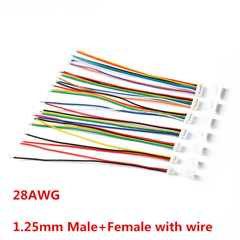 Conector De Cable SH 1,0mm 2/3/4/5/6/7P De 8 Pin, Conector De Cable