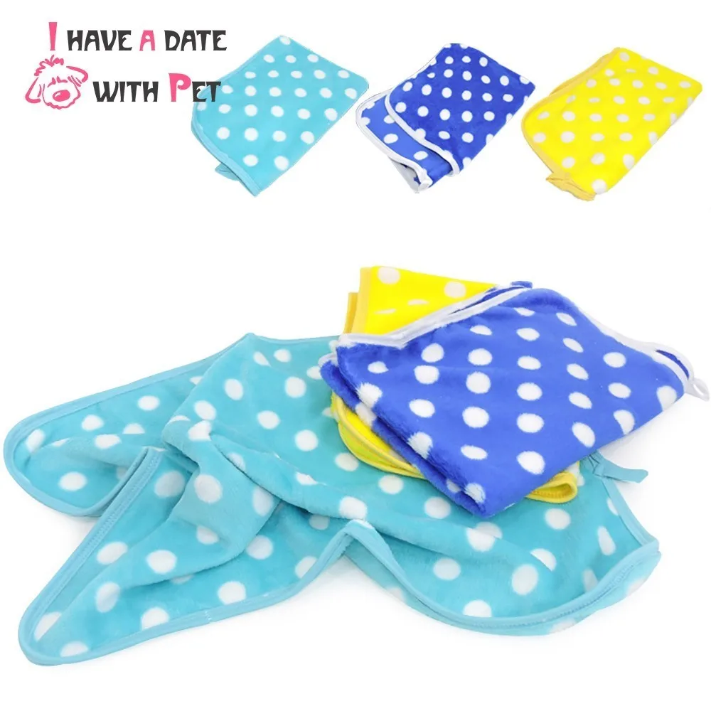 

Pet Product Cat Dog Bed Mats Soft Coral Fleece Material Dot Warm Pet Blanket Sleeping Beds Cover Mat For Small Medium Dogs Cats