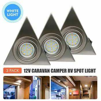

3x 12V Interior LED Spot Light Cabinet light For Camper Caravan Motorhome light