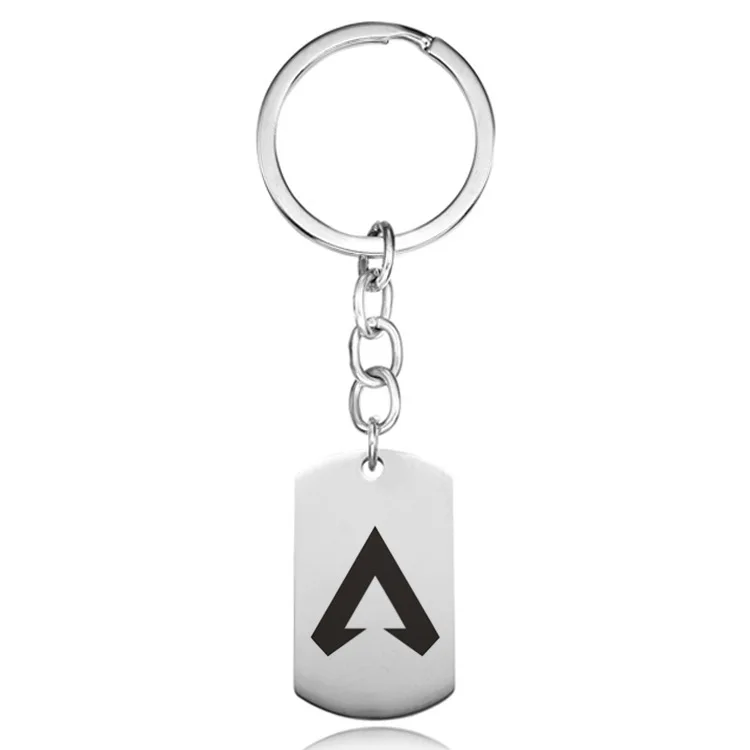 

2019 Game Periphery Pendant Stainless Steel Apex Legends Key Buckle Hero Key Chain toys