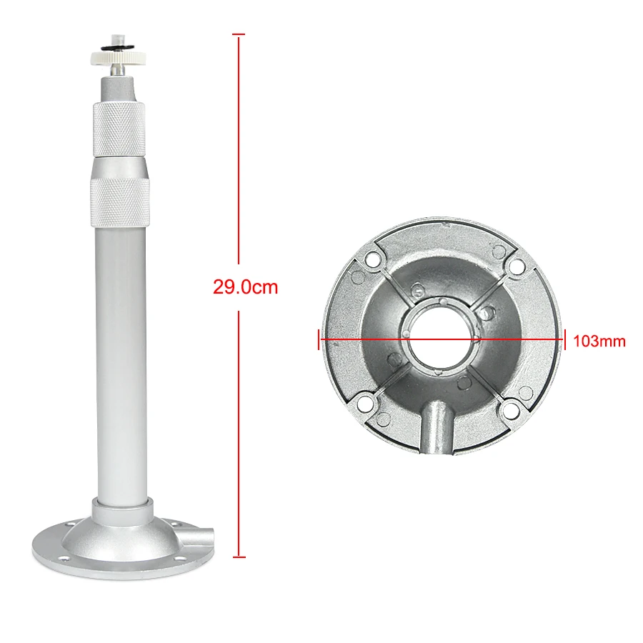 90 Degree Adjustable projector accessories High Quality projector Hanger ceiling wall mount with height adjustable 28-45cm