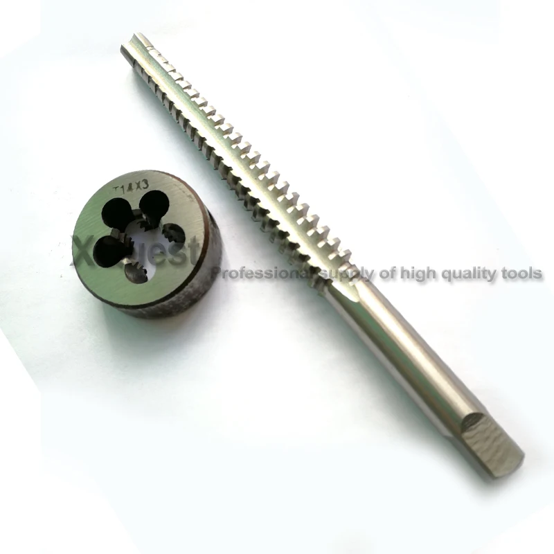 Details about   1set LH TR12x2.5mm left-hand Trapezoidal Tap and die Thread Threading Tool 