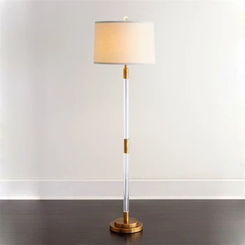 

Modern Led Crystal Floor Lamps Bedroom Living Room Restaurant Bedside Standing Lamps Light Lighting Decor Floor Lights Fixtures