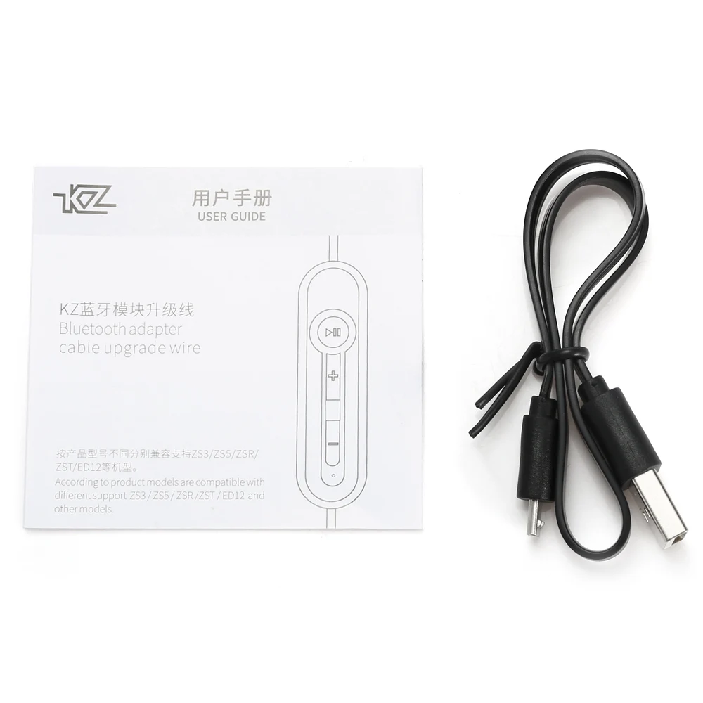 KZ ZST/ZS3/ZS5/AS10/ZS6/ZS10/ZSA/ES4 Bluetooth 4 2 Беспроводной модуль обновления кабель с эластичным