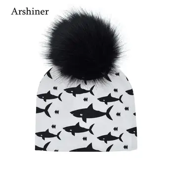 

Hat Beanie Pom Old Cap Baby Pom 16cm 4 Faux Warm Outdoor 0 Years Street White Winter Fur 6 29inch Knitted Casual