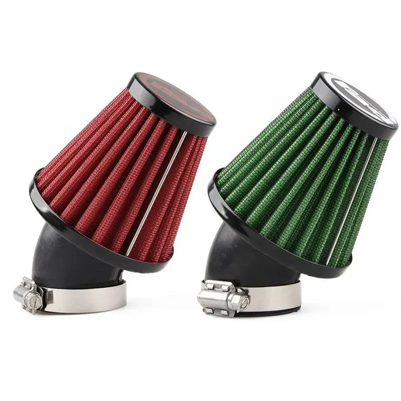 Motorcycle Air Filter Round Tapered Universal Air Filters Mushroom Head Multicolor Color Scooter
