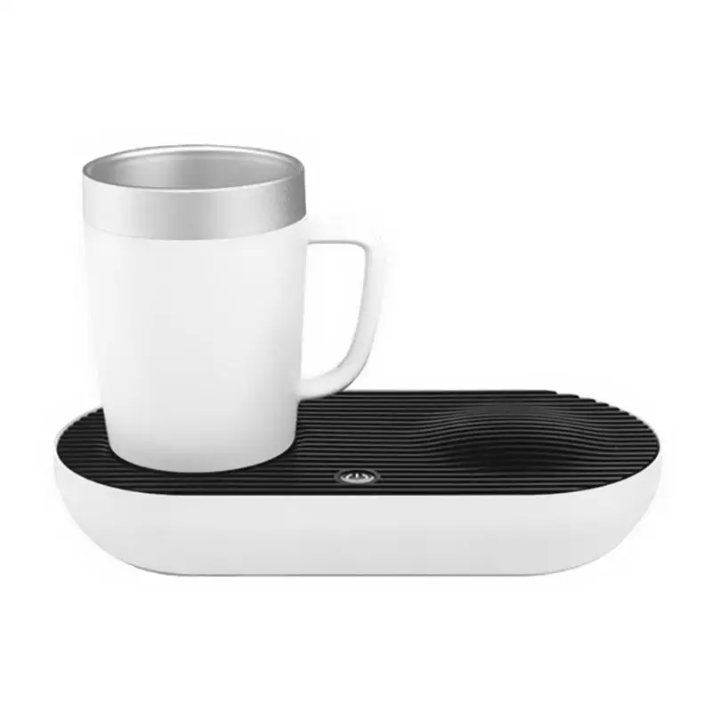 

Intelligent Quick Cooling Heating Cup Mat Heat Preservation Heater Pad Base Desktop Office Gift Tea Coffee Cup Heater