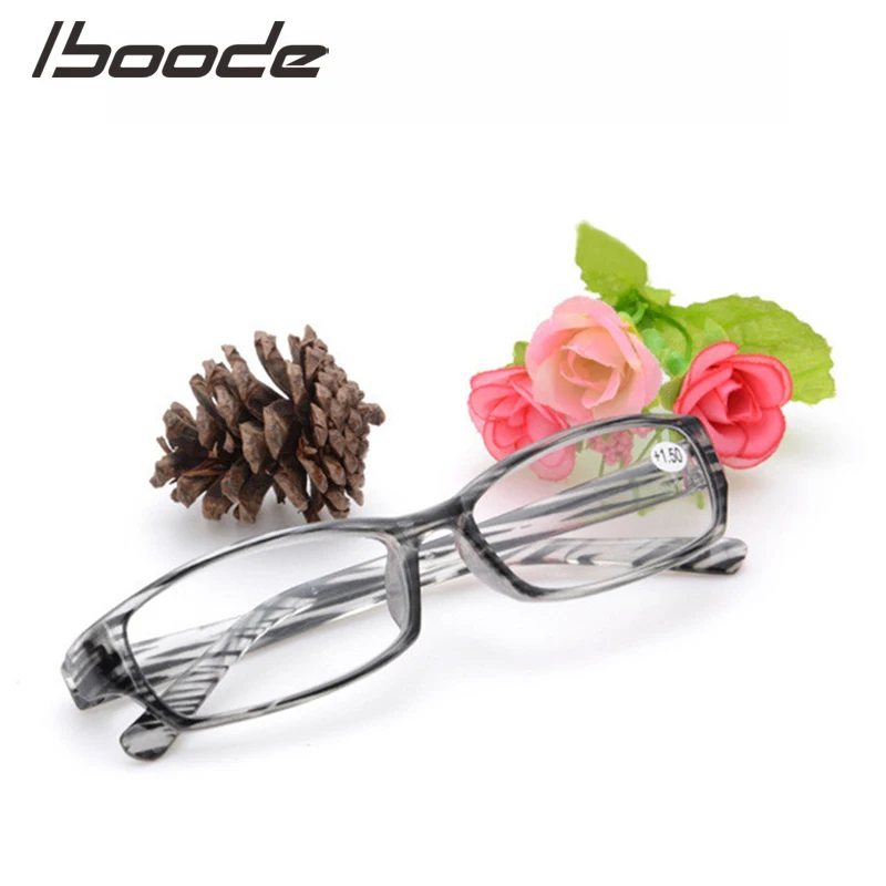 

iboode Elder Magnifying Glasses Reading Glasses For Parents Men Women Presbyopic Far Sight Glasses Eyeglasses Eyewear