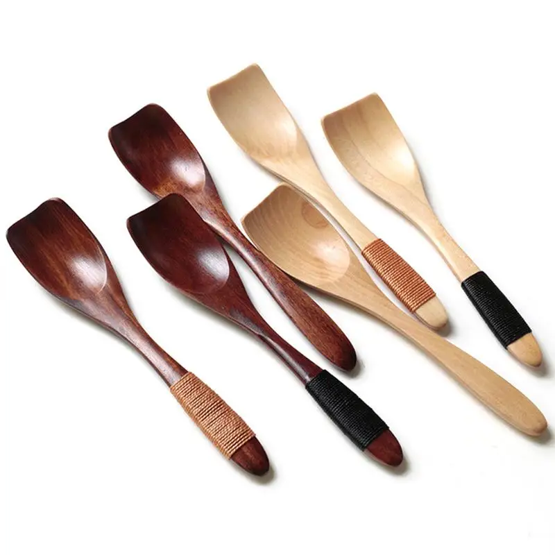 

Solid Wood Spoon With Pointed Solid Wood Shovel, Compact Children Ice Cream Spoon Wooden Spoon