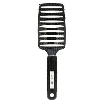 

Women Hair Scalp Massage Comb Paddle Hair Brush Wet Hair Brush for Hairdressing Salon White