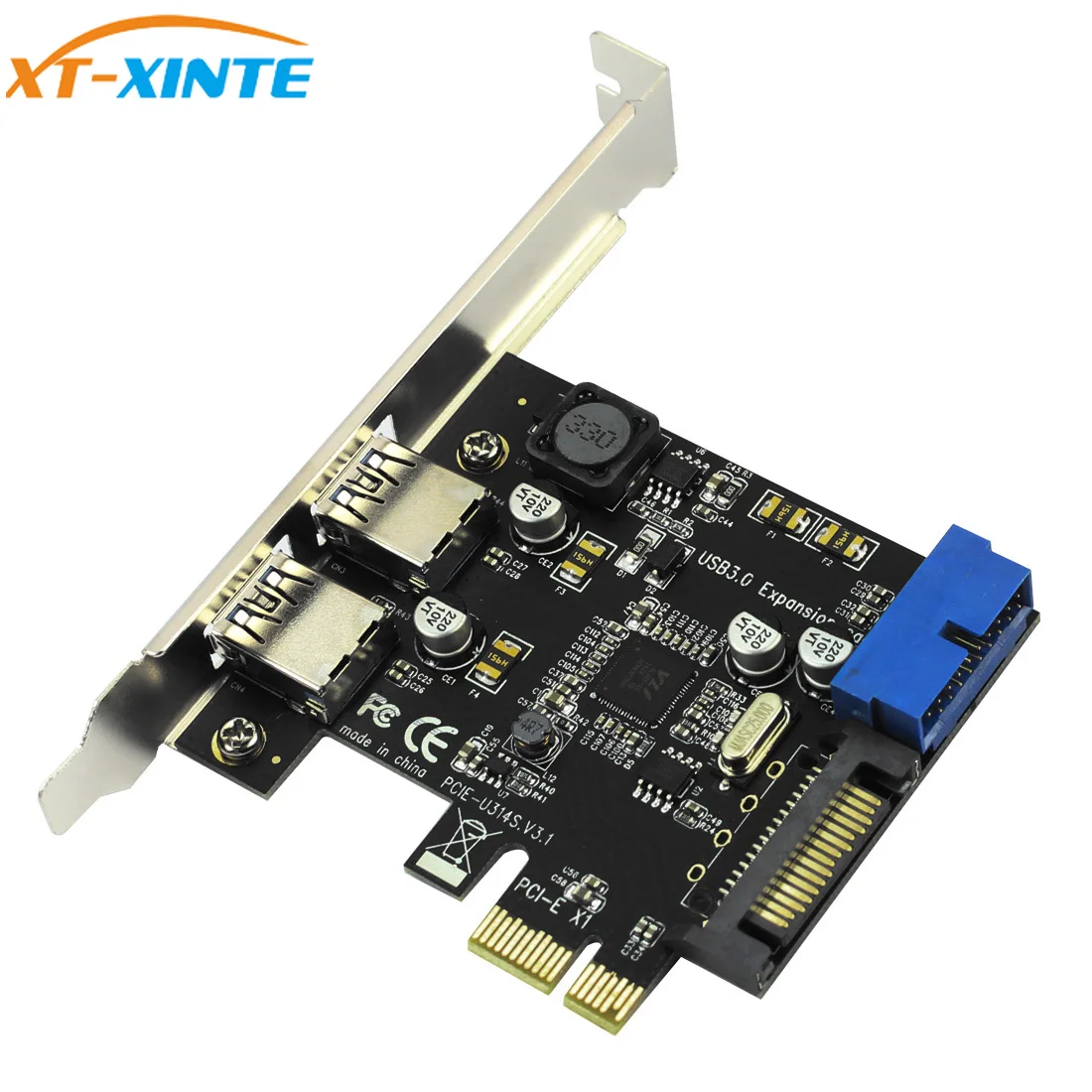 PCIE 2 Port USB3 0 Geni letme Kart Masa st n 19 20PIN Ba l k Aray z 