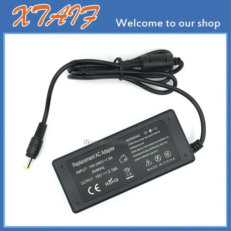 

19V 3.16A 60W AC/DC Power Supply Adapter Charger for Samsung ATIV Book 2 NP275E5E-K01US NP270E5E-K03US EU/US/AU/UK PLUG