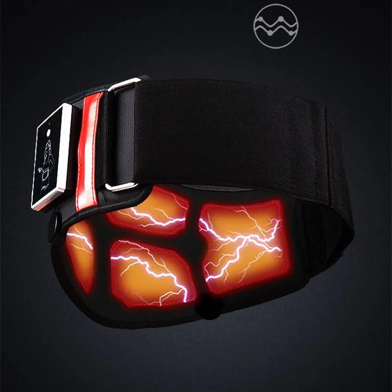 

Slimming Massage Belt Heat Electric Pulses Tone Abdominal Muscle Stimulator Ems Acupuncture Tens Physiotherapy Myostimulator