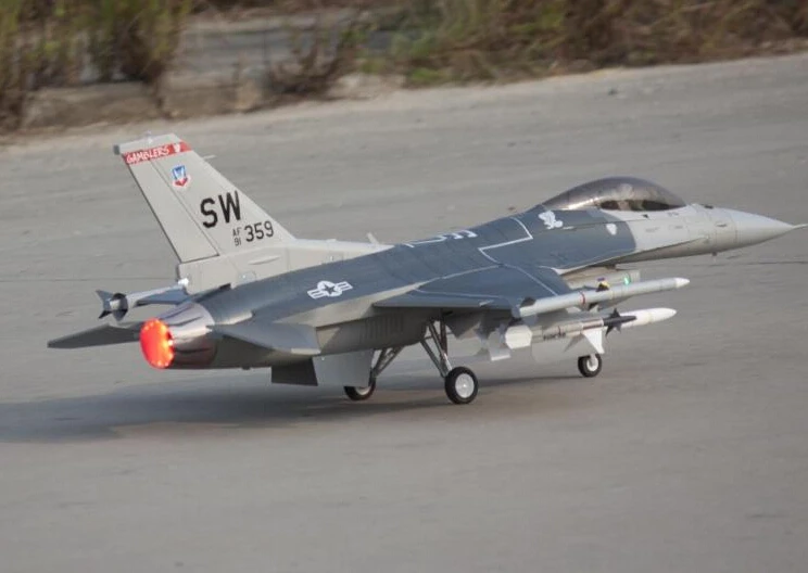 RC jet plane Freewing F-16 F16 Fighting Falcon 90mm metal EDF plane PNP