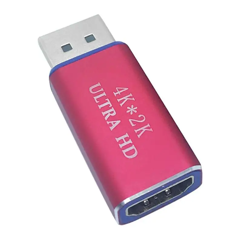 Мини DP в HDMI конвертер 4K видео аудио разъем порт дисплея к адаптер Женский Для HDTV
