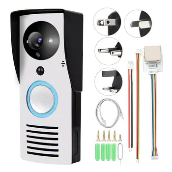 

DC12V Smart WiFi Visual Doorbell Video Camera Phone Control Intercom 110-240V