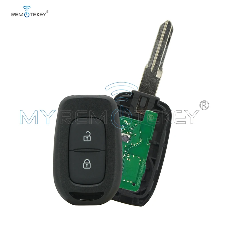 

Remtekey Remote key 2 button 433Mhz FSK VAC102 Hitag AES-4A Chip for Renault Duster Kwid Sandero Logan 2013 - 2018