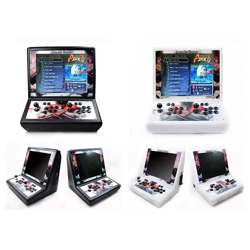 

Pandora Box 6 Home Arcade Game Console Fighting Machine 1300 One Nostalgic Street Fighter