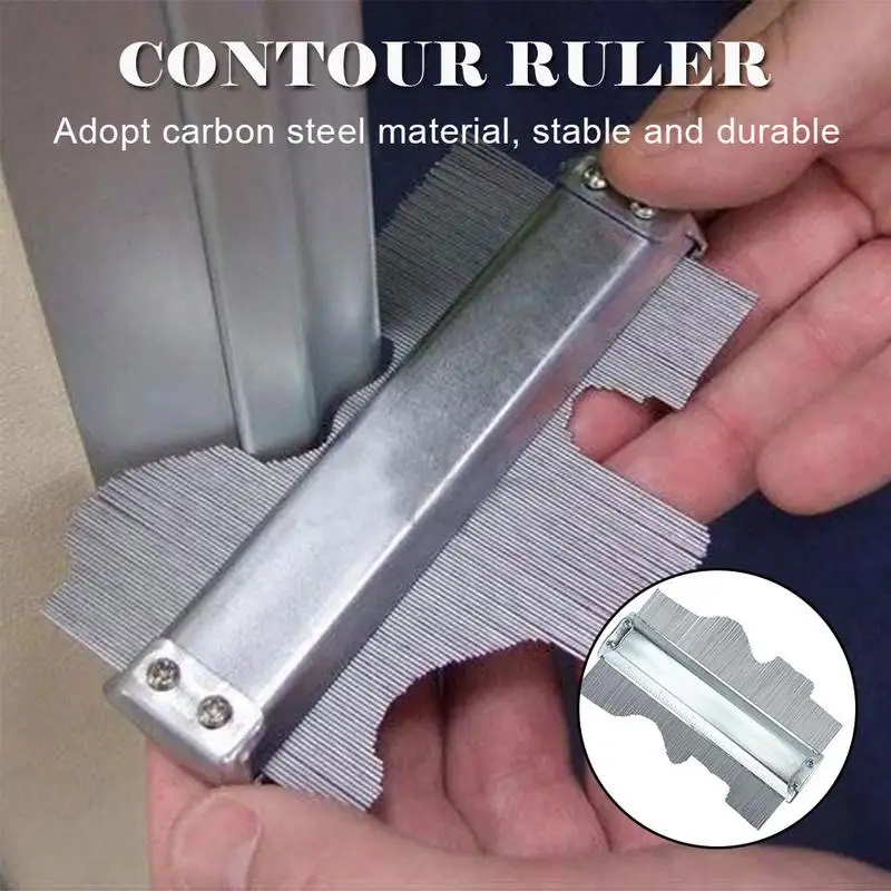 

150MM Profile Contour Gauge Woodworking Measurement Profile Gauge Ruler Contour Copy Duplicator Measuring Instrument