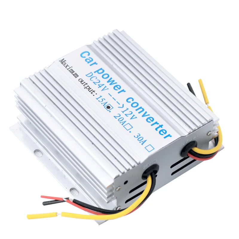 

1Pcs Waterproof Car DC 24V to DC 12V Step Up Converter Regulator Power Inverter High Quality Vehicle Power Supply Switch