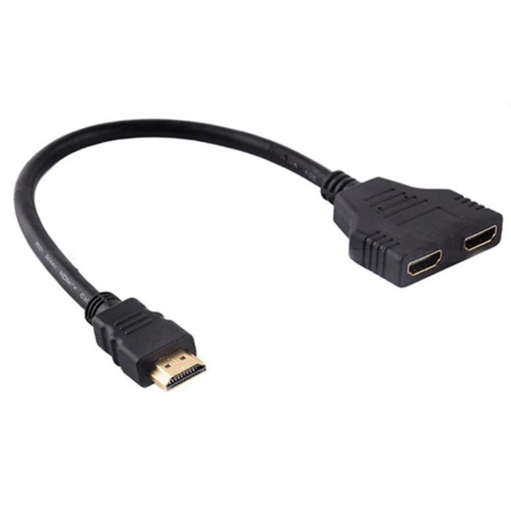 1 шт. 2 порта HDMI 1080P папа мама в разветвитель кабель адаптер конвертер| |