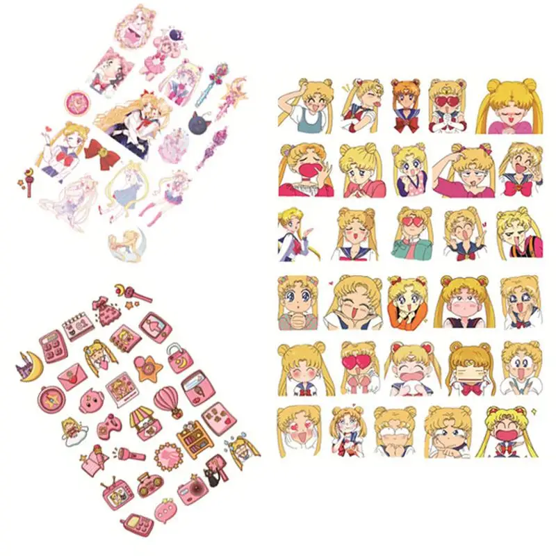 Hand Account Sticker Cartoon Pvc Funny Anime Animal Skateboard Laptop Sticker Pack Waterproof Stickers Toys For Children