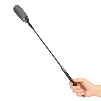 Sex Leather Spanking Paddle,Fetish Horse Riding Crop Sex Whip,Slave Flogger Spanker,BDSM Bondage For Couple Foreplay Flirt Toys 2