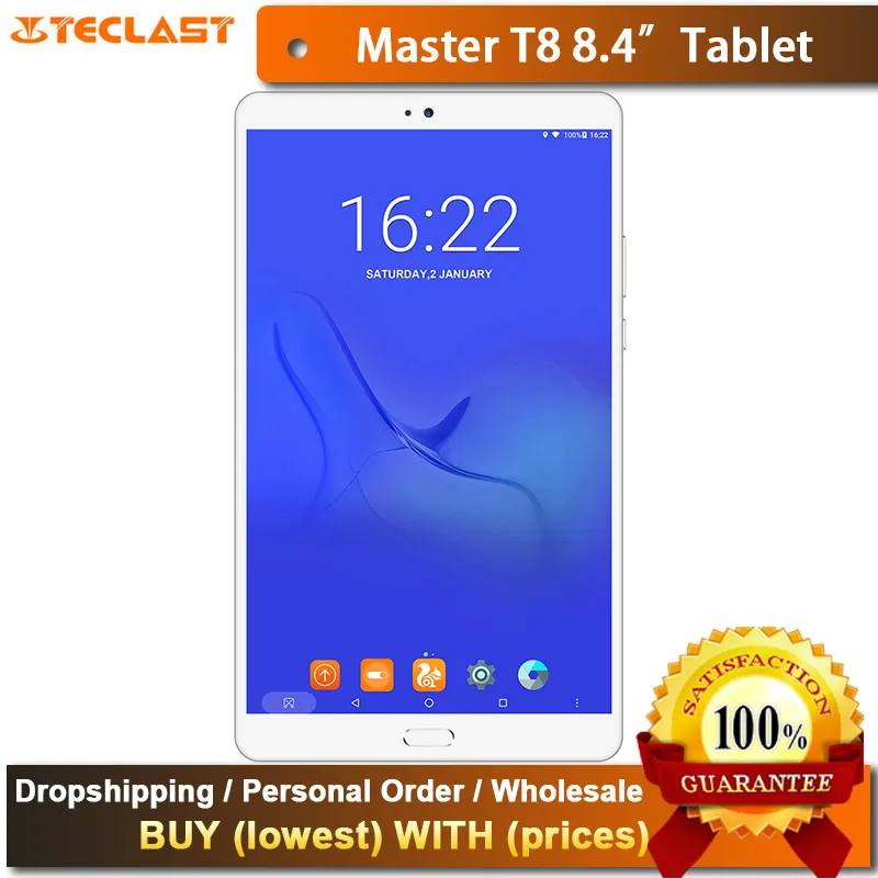 Teclast мастер T8 Tablet PC 8 4 &quotAndroid 7 0 MTK8176 гекса Core 1 ГГц ГБ Оперативная память 64