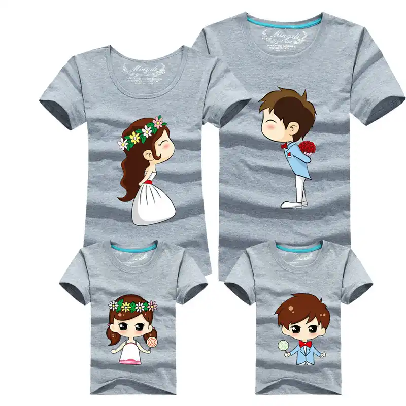 diseño de camisetas para familia
