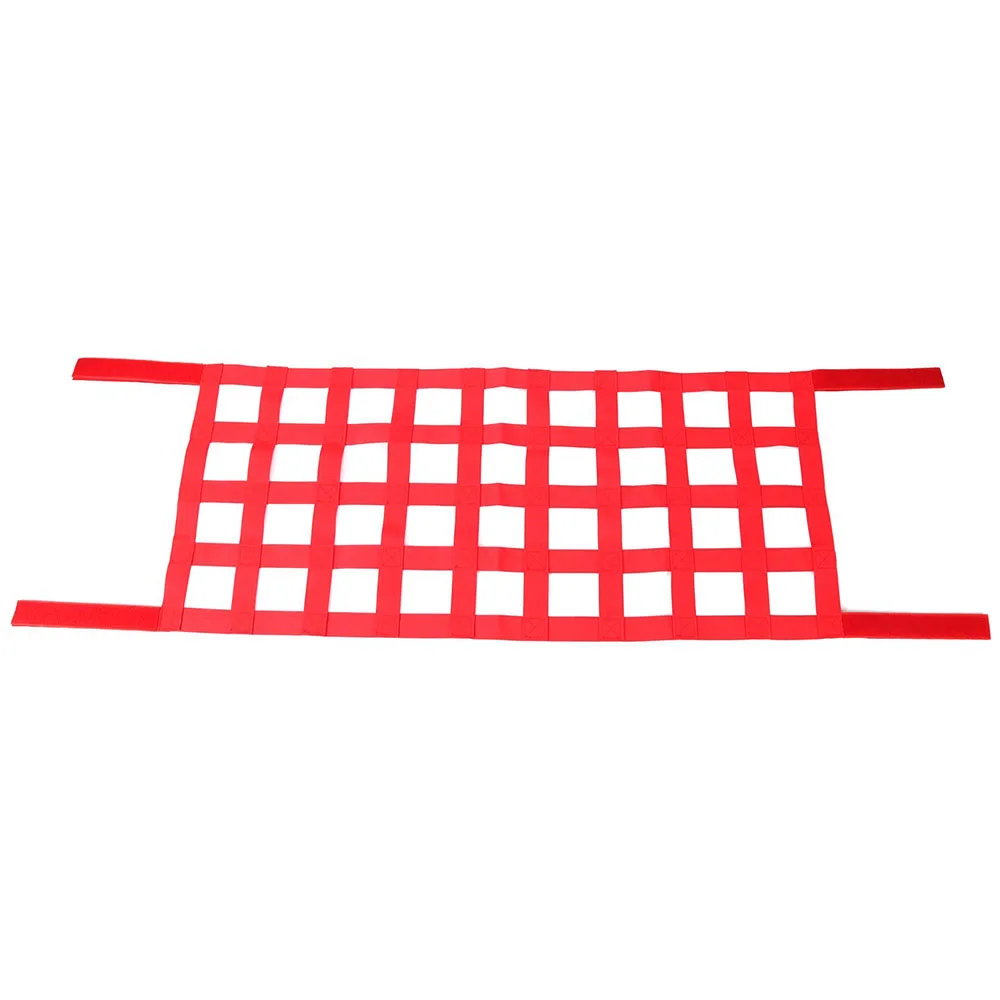 

Hot Sale Car Truck Roof Top Hammock Rest Bed Cargo Mesh Net Red Roof Net Hammock For Jeep Wrangler TJ