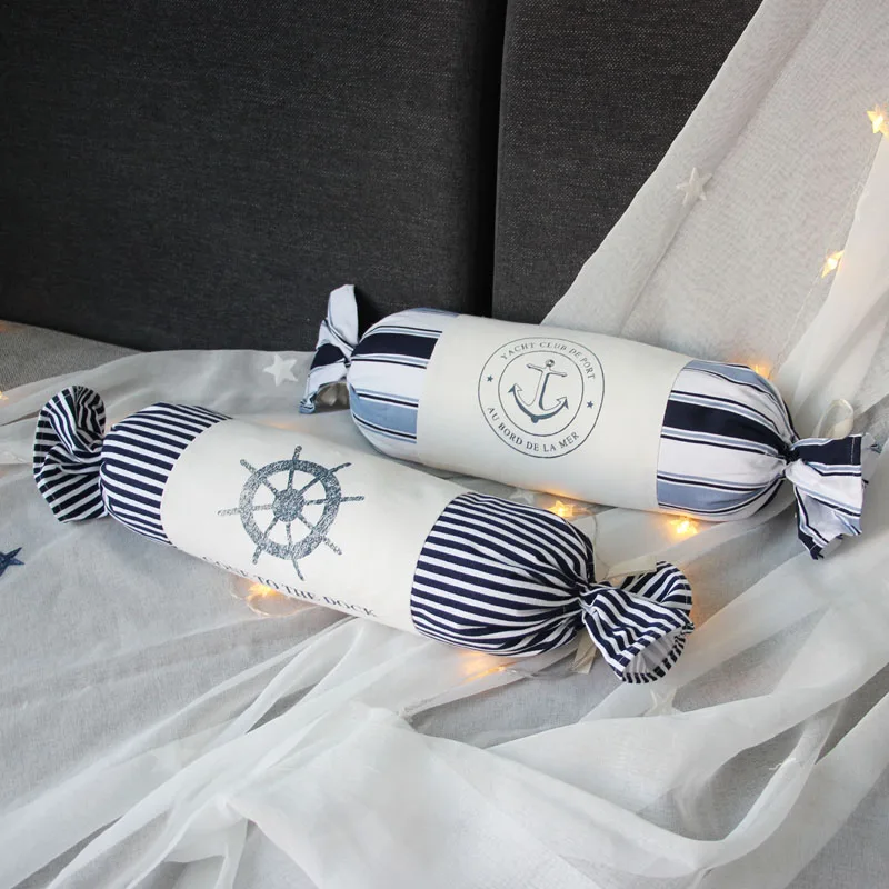 2 стиля океана Средиземноморский стиль декоративная конфетная декоративная наволочка для подушки реквизит украшение дома с подушкой внутренняя