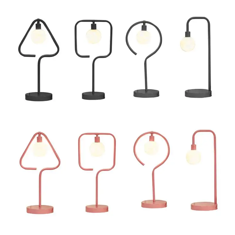 

Kaigelin Nordic LED Copper Wire Night Light Room Layout Chic Wrought Iron Night Lamp Decoration Table Lamp
