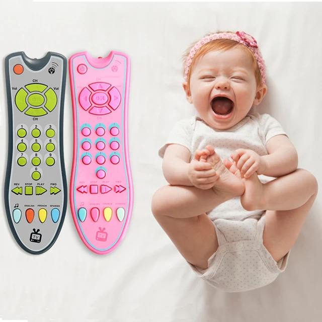 Baby Toys Smart Mobile Phone TV Remote Control Car Key Early Educational Toys Electric Numbers Learning Toy for Baby Stop Crying 2