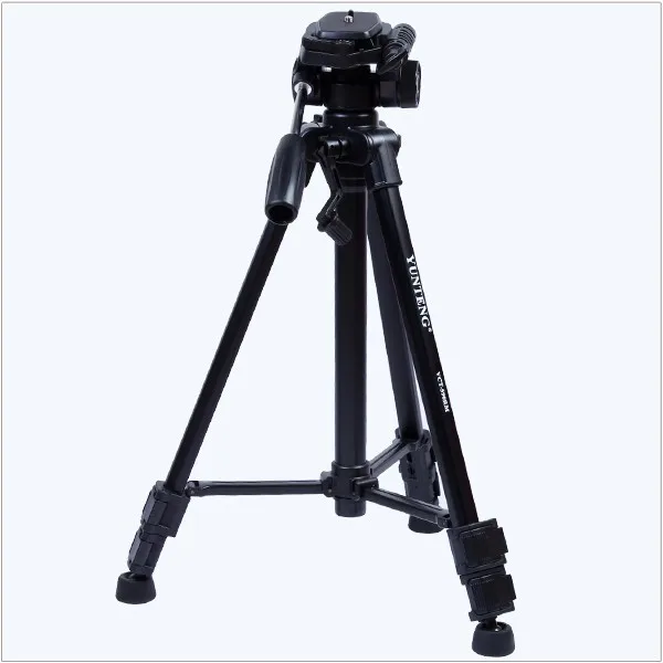 Yunteng VCT-590RM Профессиональный штатив для фотографии комплект для SLR камеры гибкий алюминиевый штатив