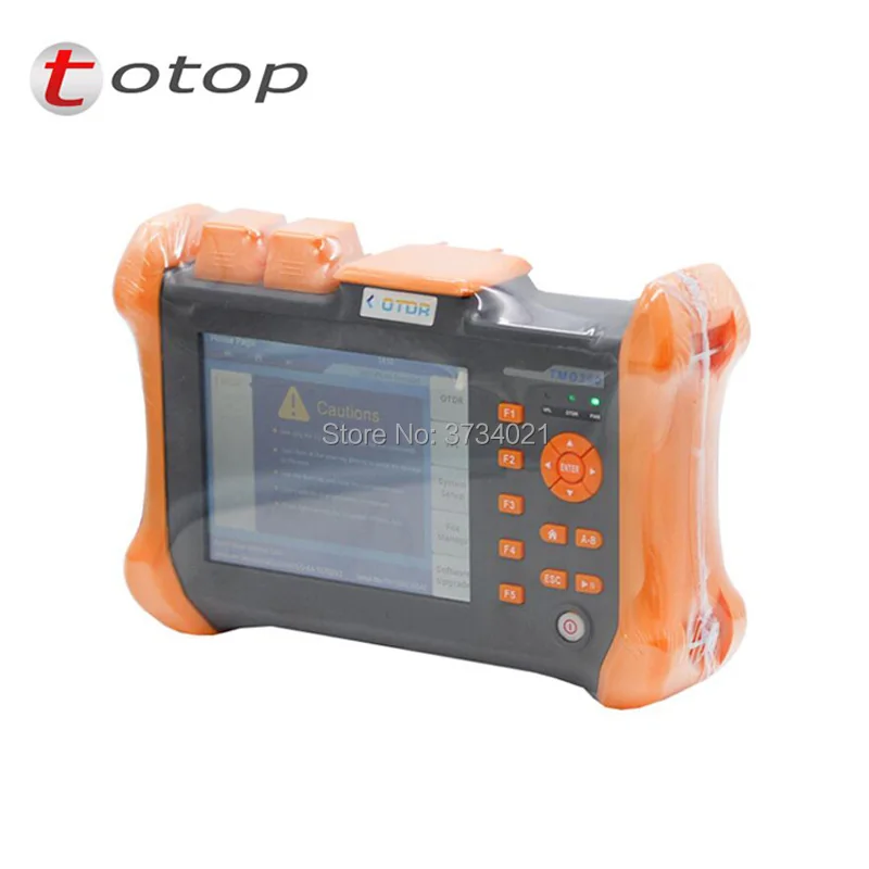 

Handheld TMO-300-SM-B OTDR 1310/1550nm 30/28dB Integrated Touch Screen Optical Time, Integrated 10mw Visual Fault Locator