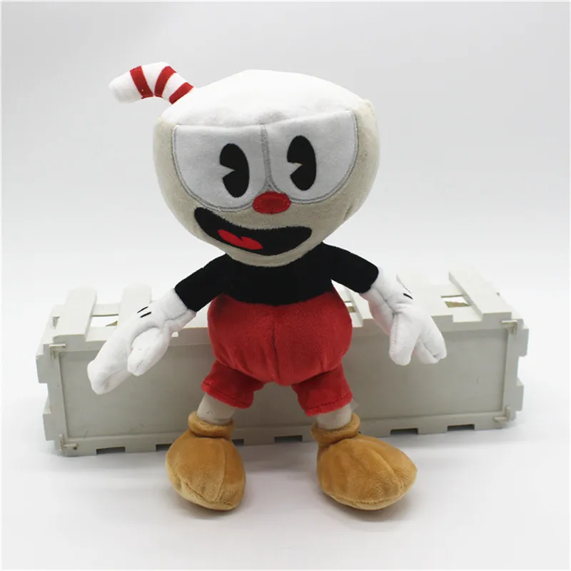 Cuphead игрушка плюшевая игра Chalice Mugman BOSS King Dice Ms. кукольная фигурка kawaii кукла 25 36 см