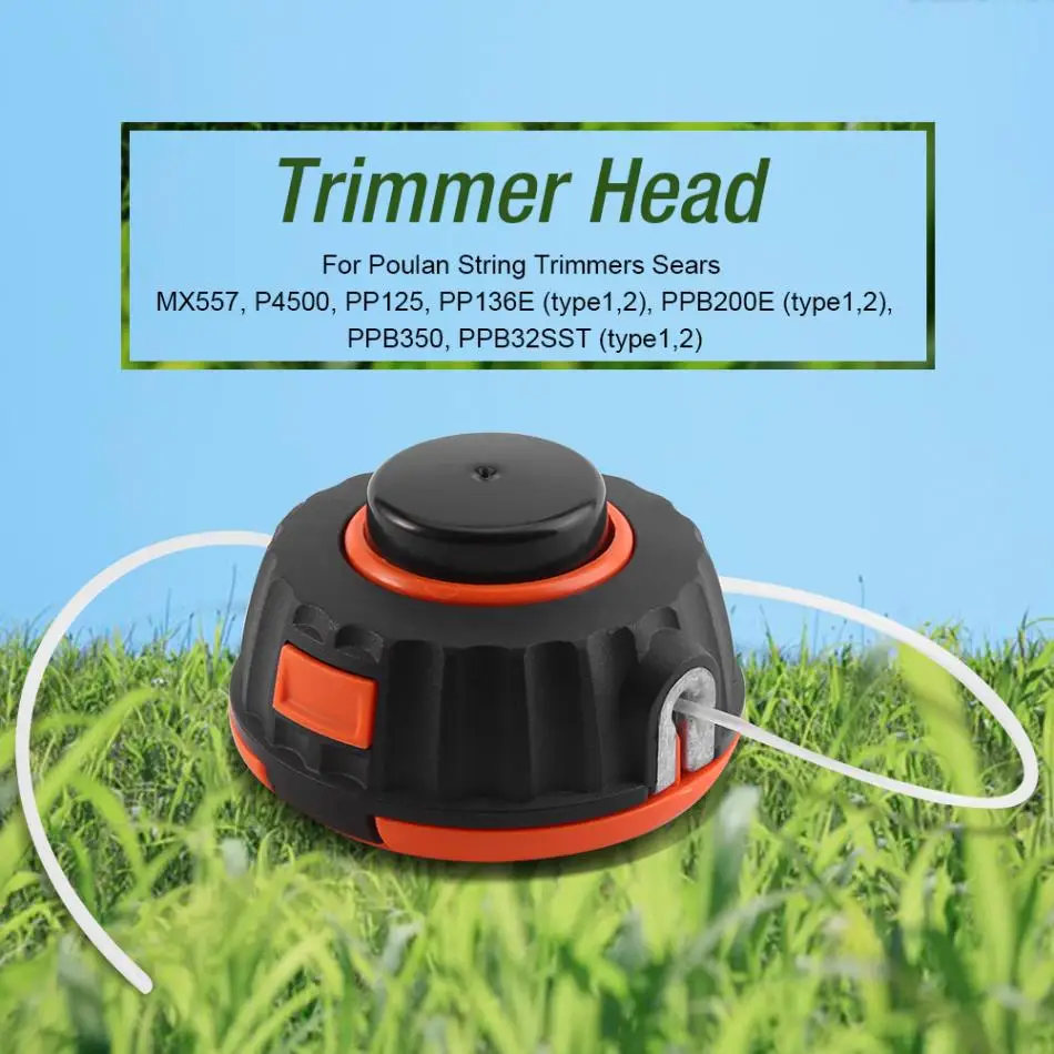 Universal Nylone Line Bump Cutting Trimmer Head For Strimmers