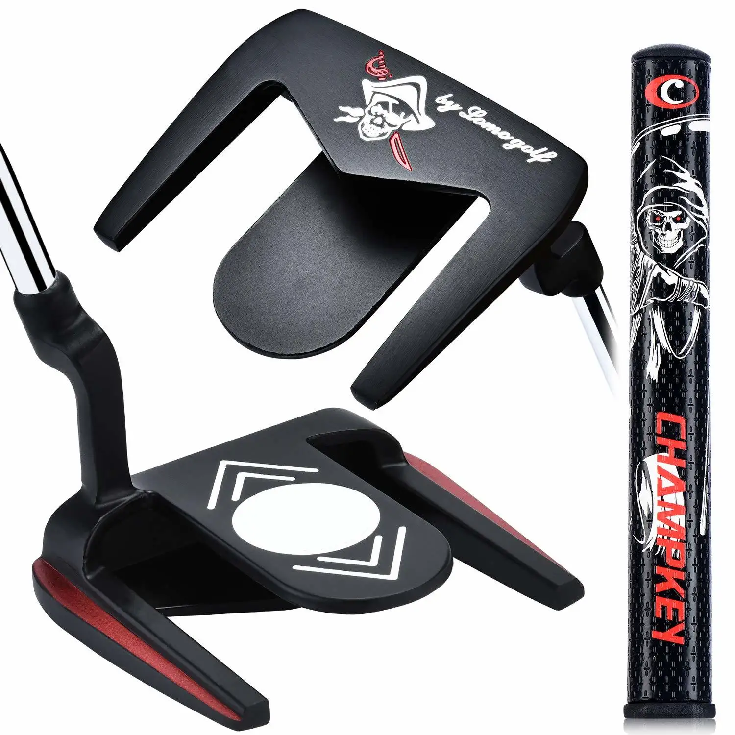 Golf 2019 пиратские путтеры (правая рука) два вида длины 34 дюйма и 35 дюймов|Клюшки для