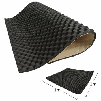 

Acoustic KTV Studio Wall Foam Board Panel Fireproofing Soundproofing Sound Absorption Insulation Sponge Mat 24" x 24" 1X1M